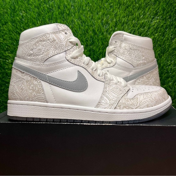 Air Jordan Retro High OG Laser White 30th Anniversary